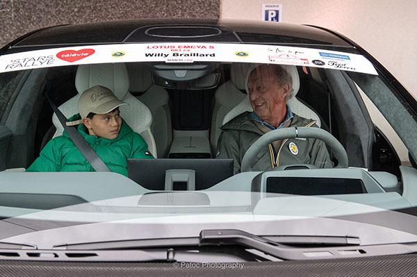 Polestar, voiture d'ouverture du Kids' Rally